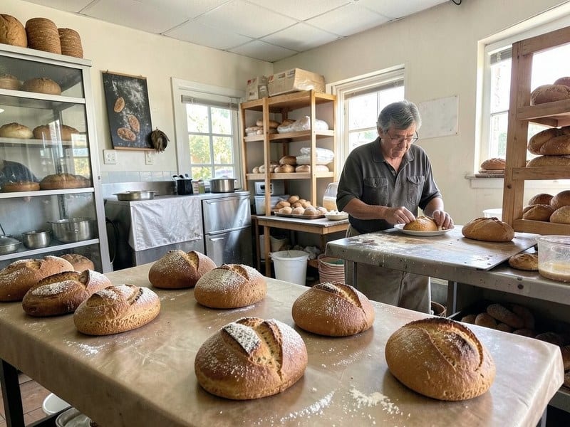 Foto de un trabajo de pan dulce para un cliente local en San Antonio