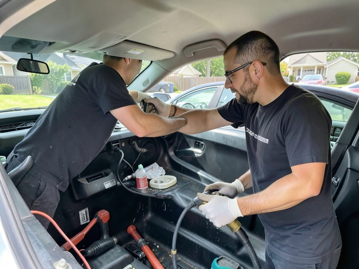 The Sample Auto Detailing Co team