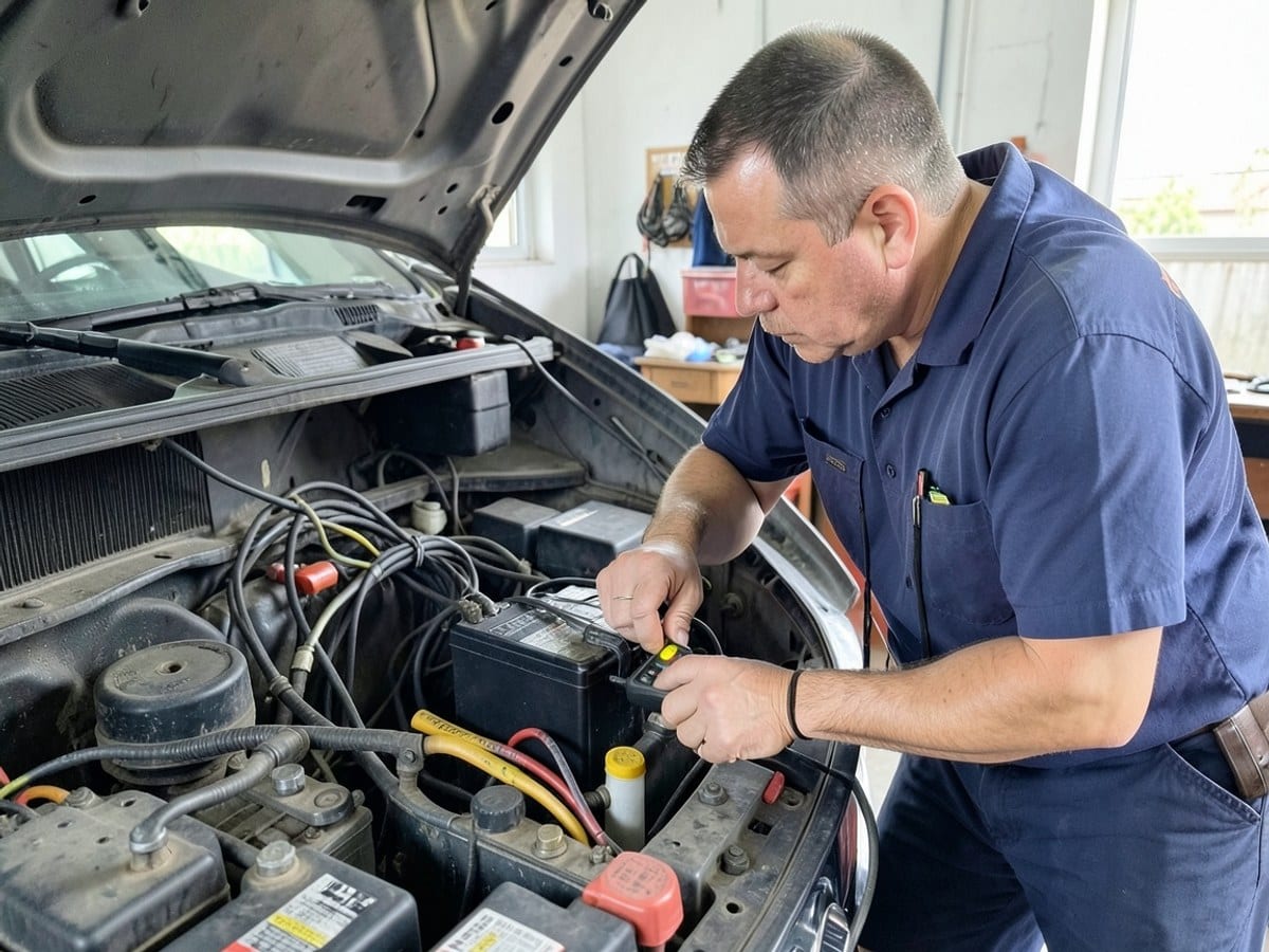 After the work: Engine Diagnostics