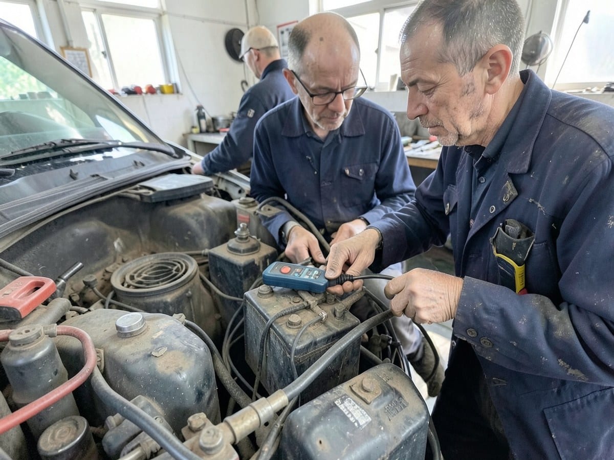 Before the work: Engine Diagnostics