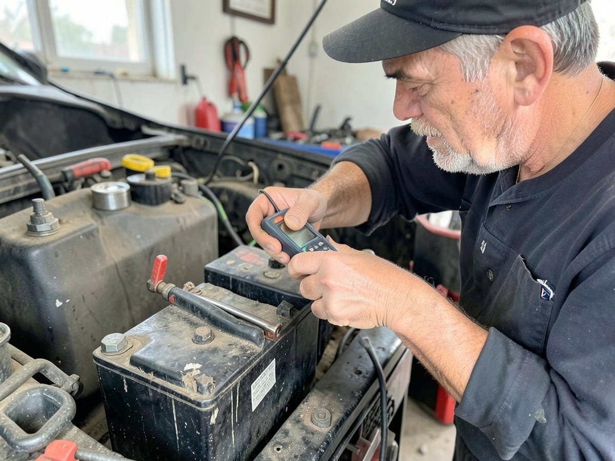Before the work: Engine Diagnostics