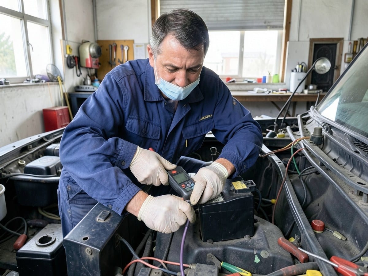 After the work: Engine Diagnostics