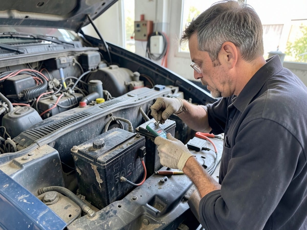 Before the work: Engine Diagnostics