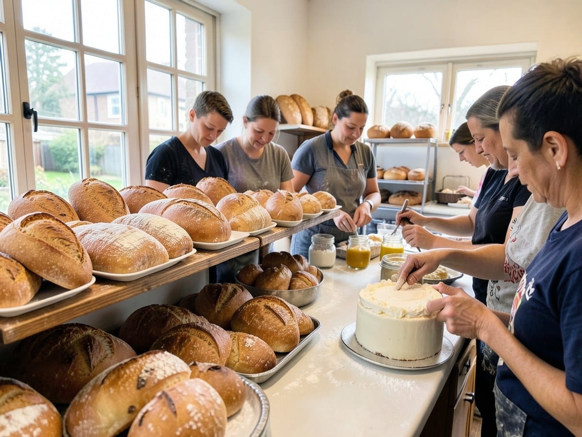 The Sample Bakery Co team
