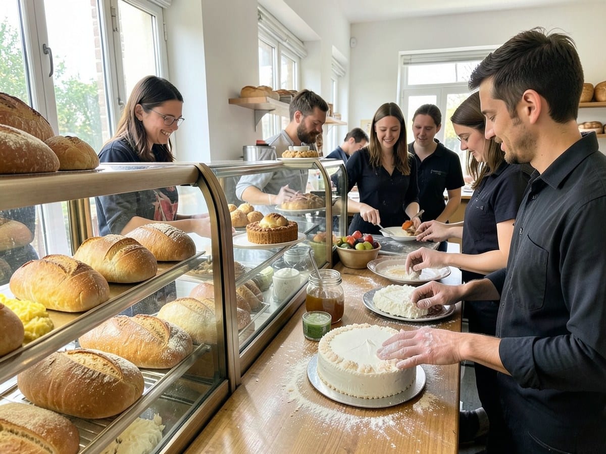 The Sample Bakery Co team