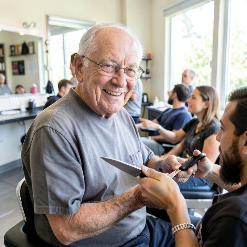 Senior barber
