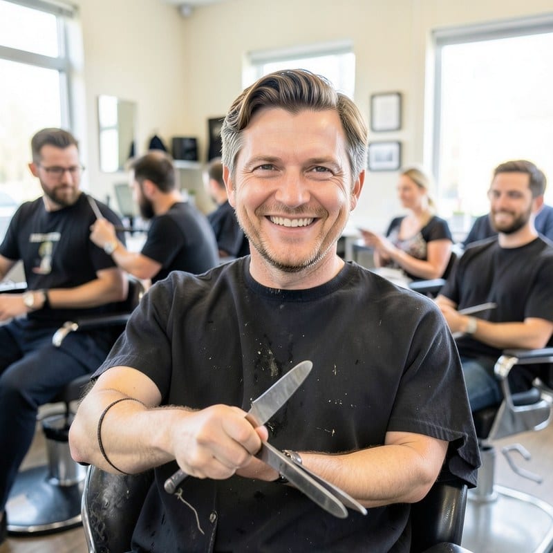 Owner barber
