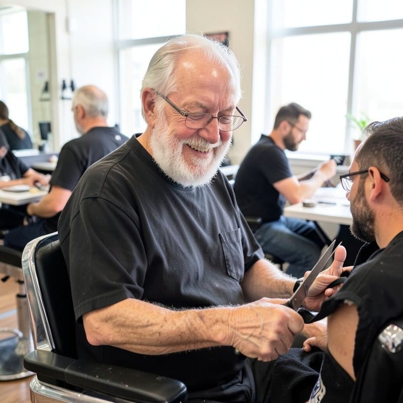 Senior barber