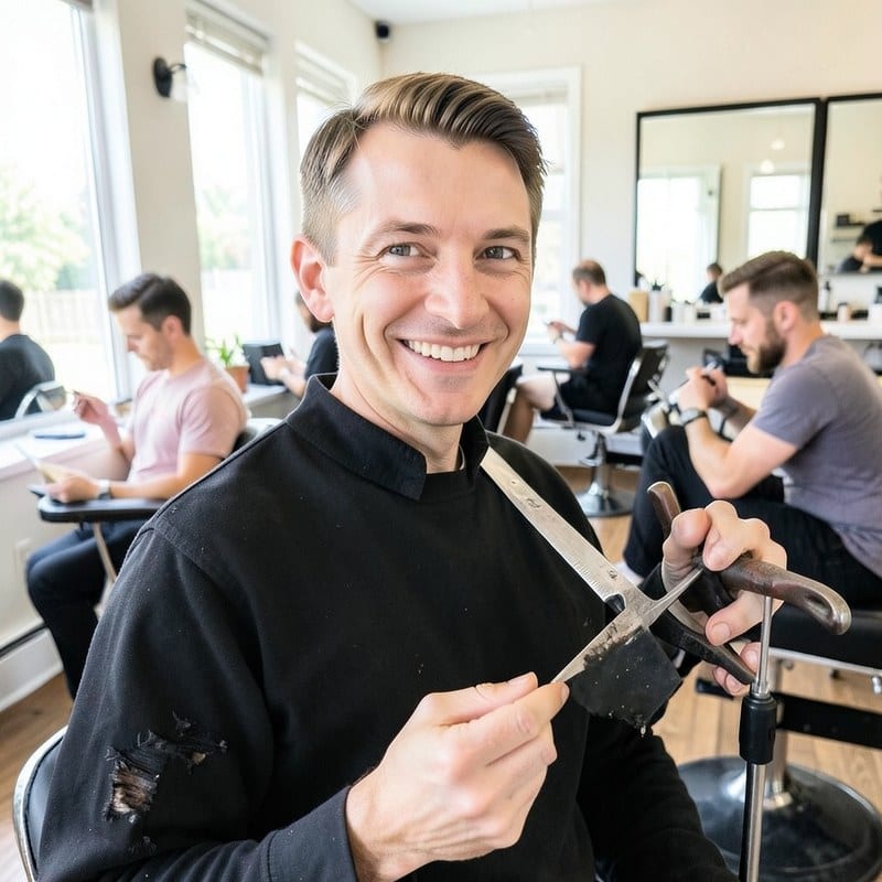 Owner barber
