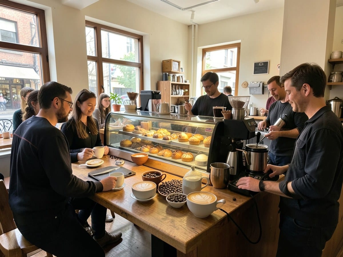 The Sample Cafe Co team
