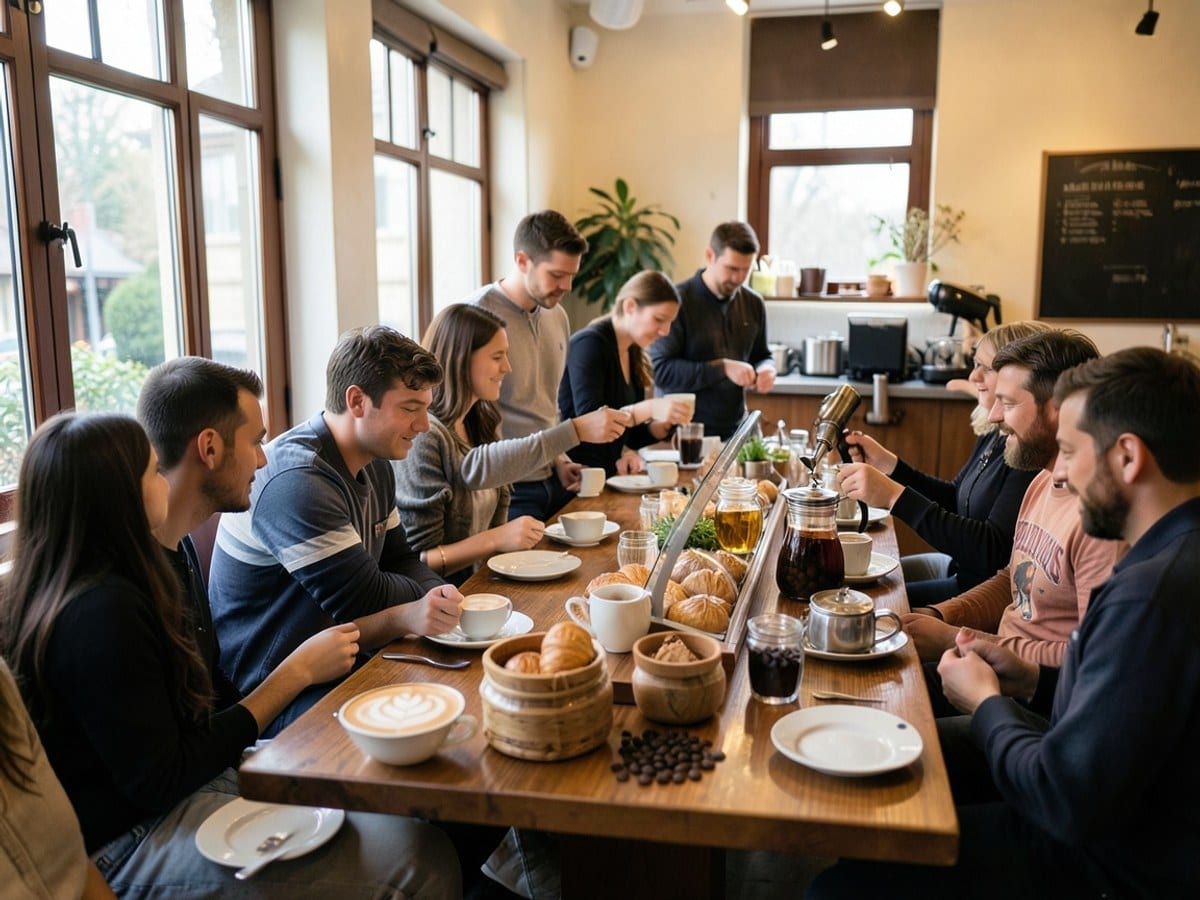 The Sample Cafe Co team