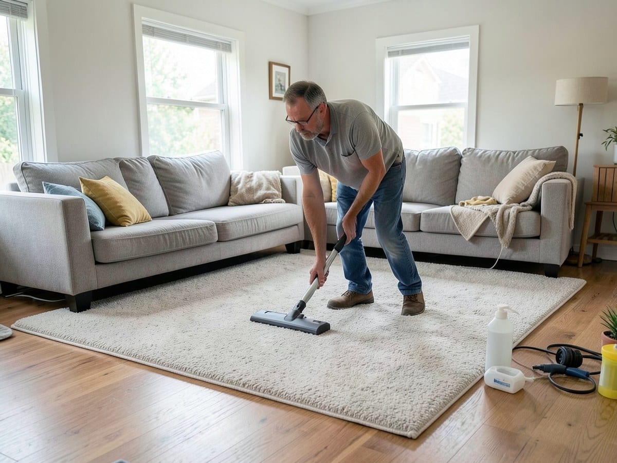 After the work: Deep House Cleaning