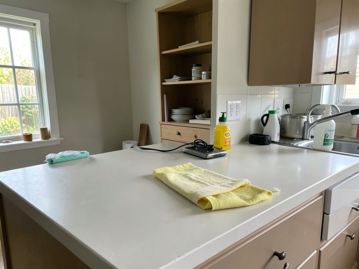After the work: Recurring House Cleaning