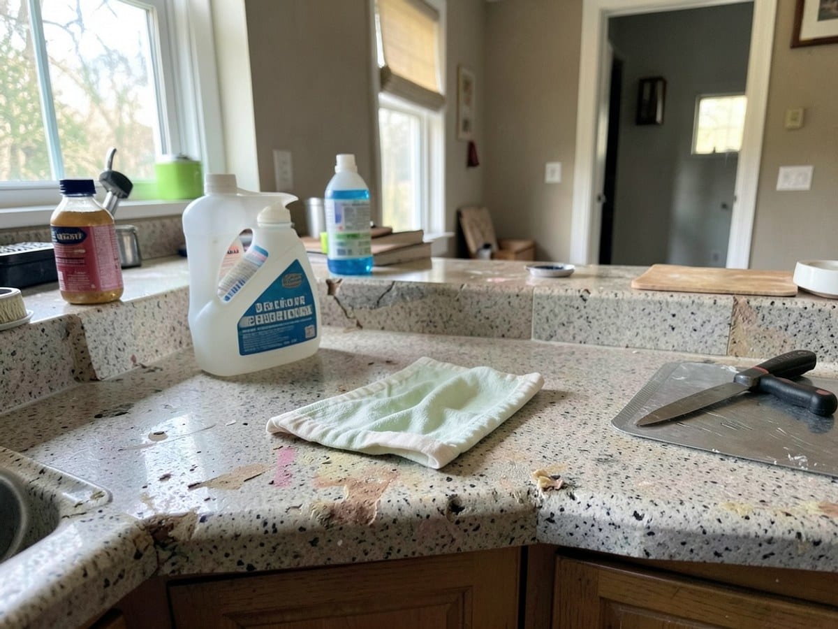 Before the work: Recurring House Cleaning