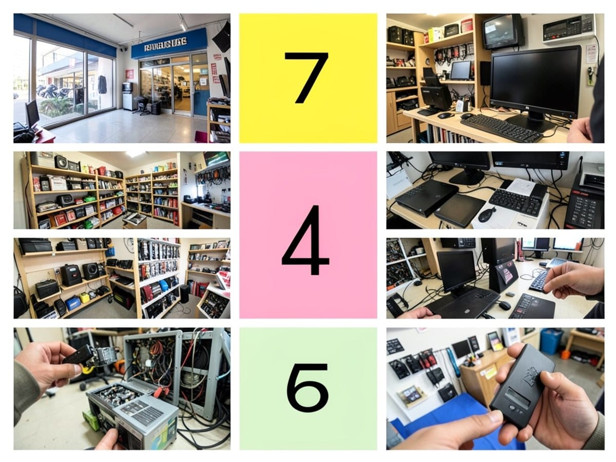 5x5 grid features a yellow square with a black 7, a pink square with a black 4, a blue square with a black 6, and a light green square with a black 5.