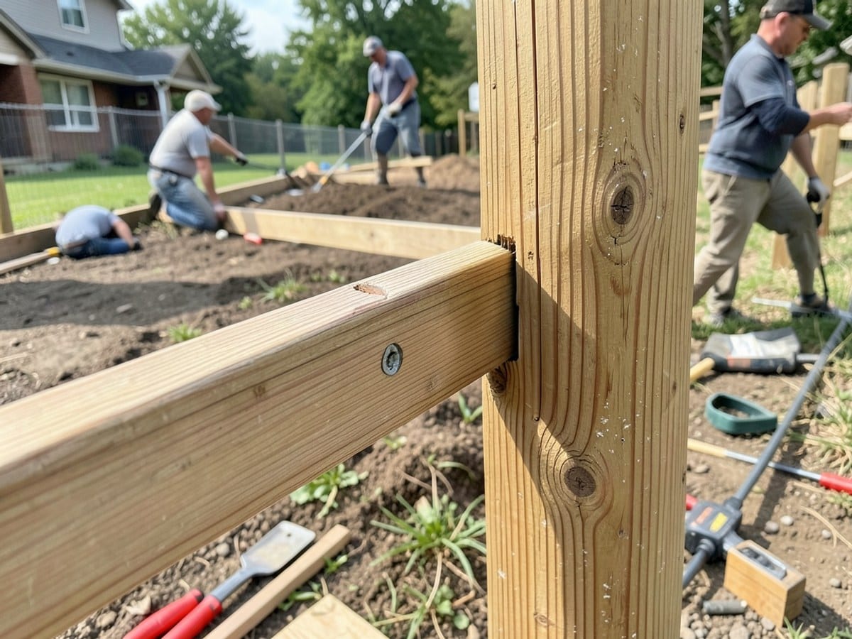 Vinyl Fence Installation