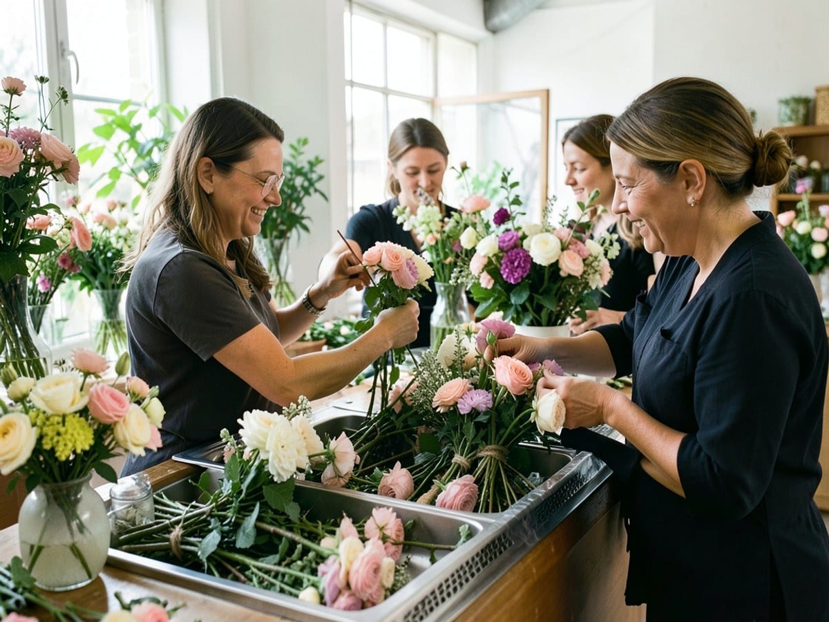 The Sample Florist Co team