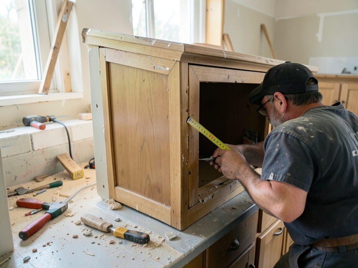 Before the work: Kitchen Remodeling