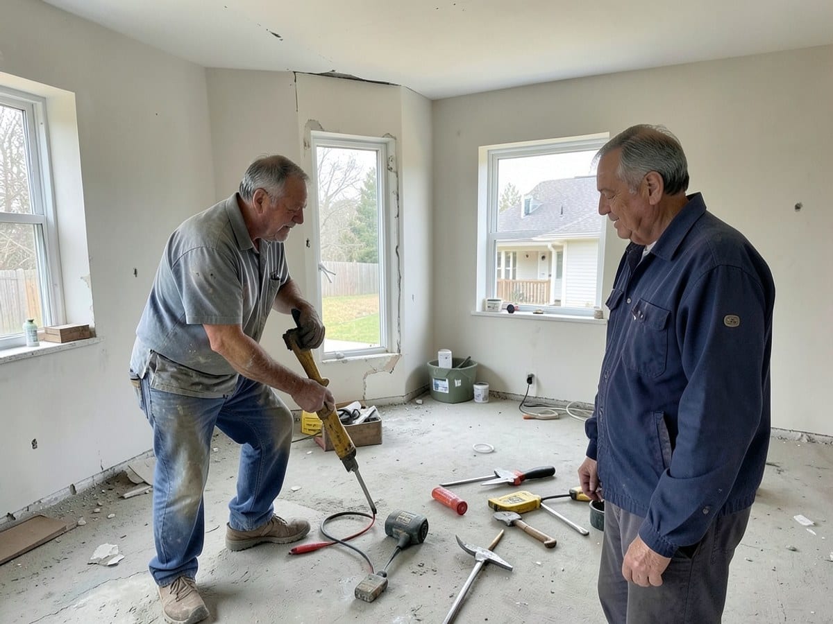 Before the work: Bathroom Remodeling