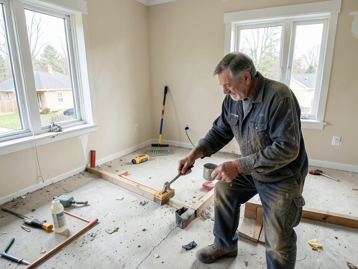 Before the work: Bathroom Remodeling