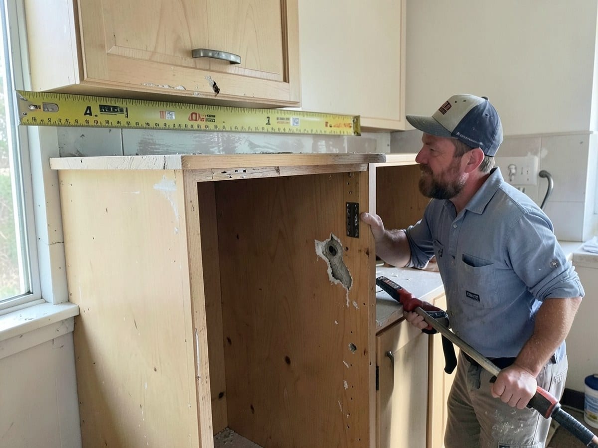 Before the work: Kitchen Remodeling