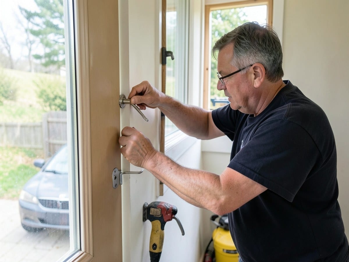 After the work: Door Repairs