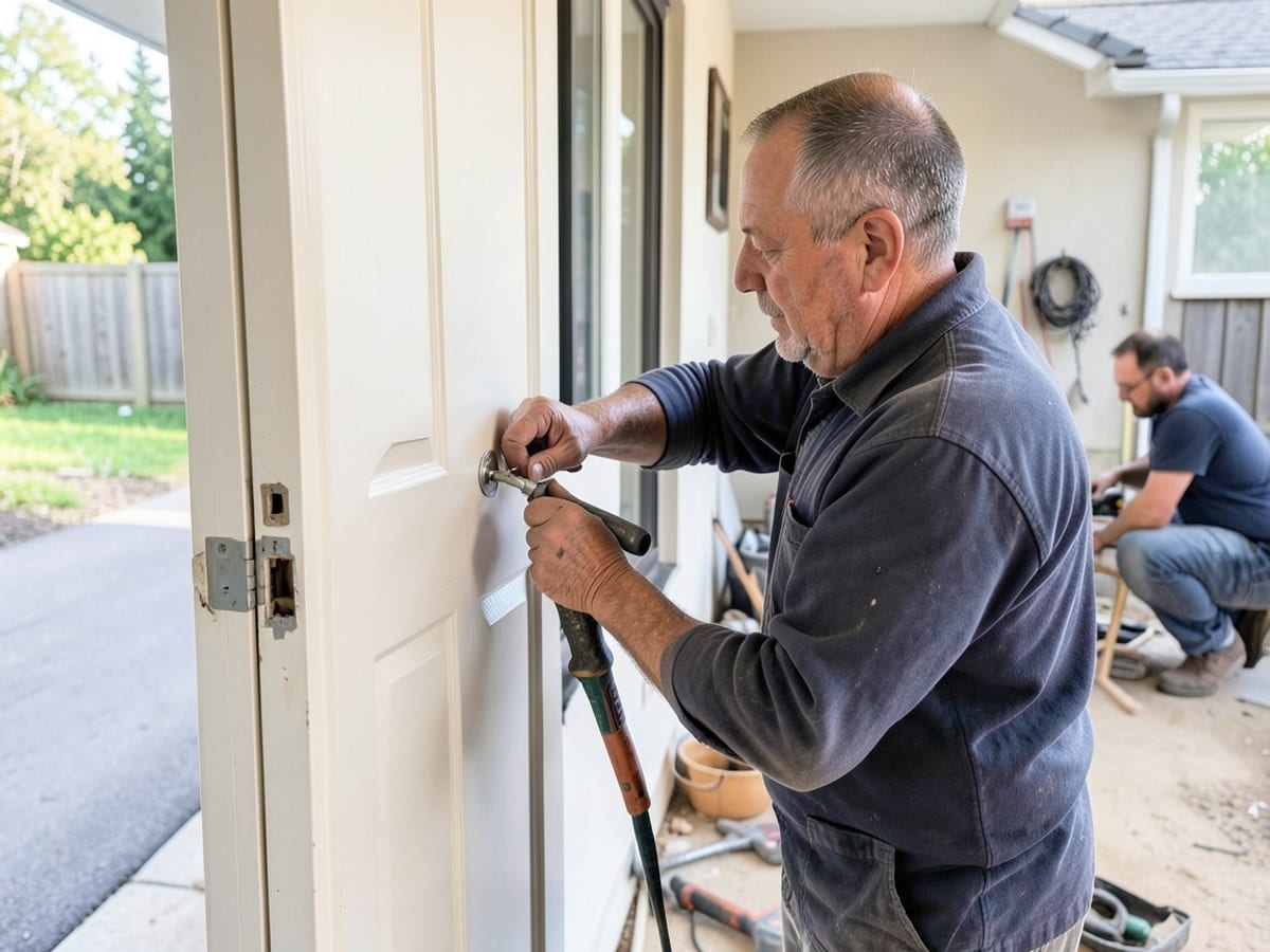 After the work: Door Repairs