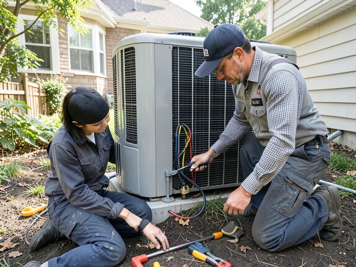 The Sample HVAC Co team