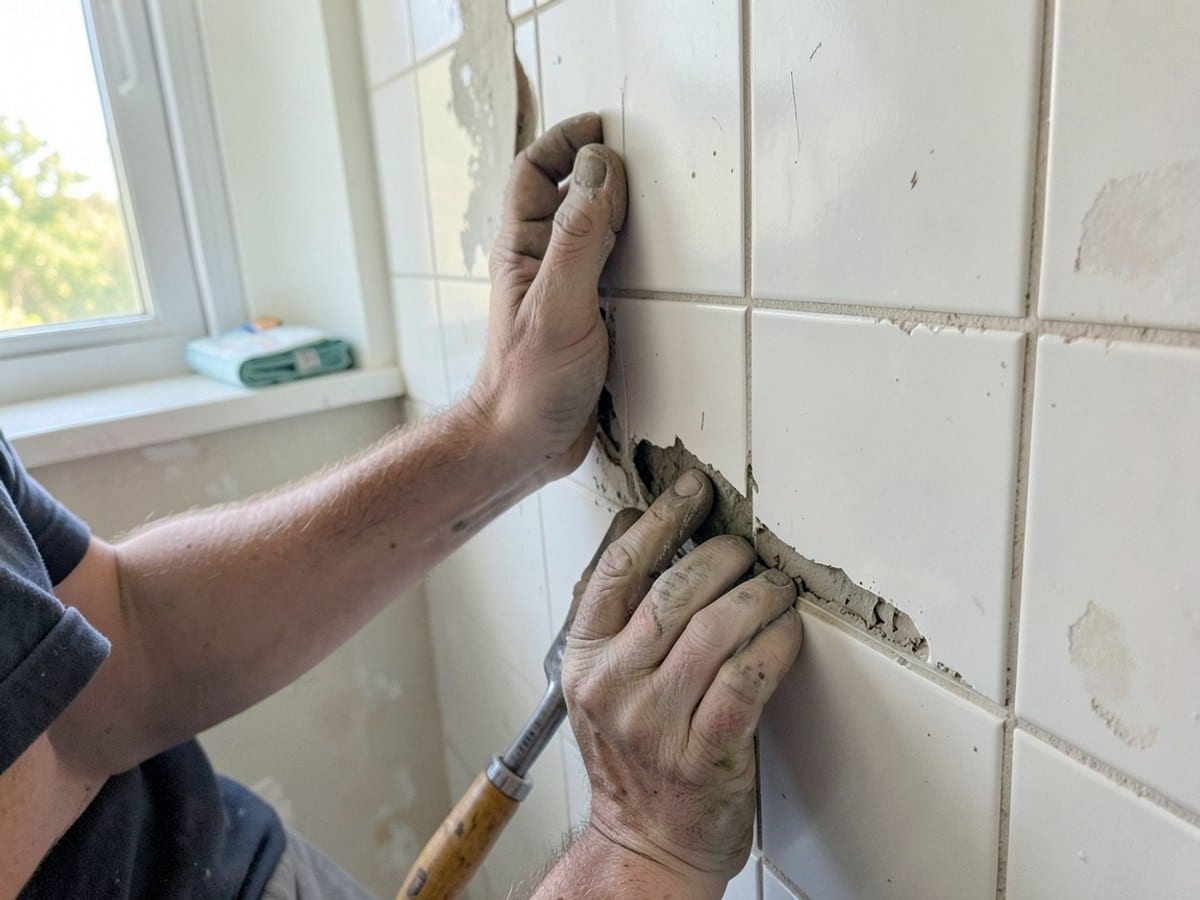 Before the work: Bathroom Remodeling