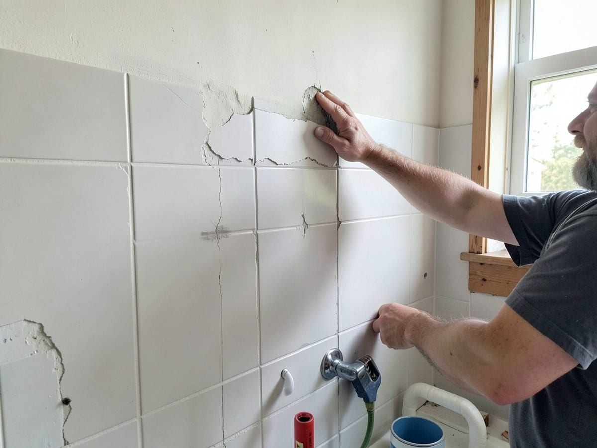 After the work: Bathroom Remodeling