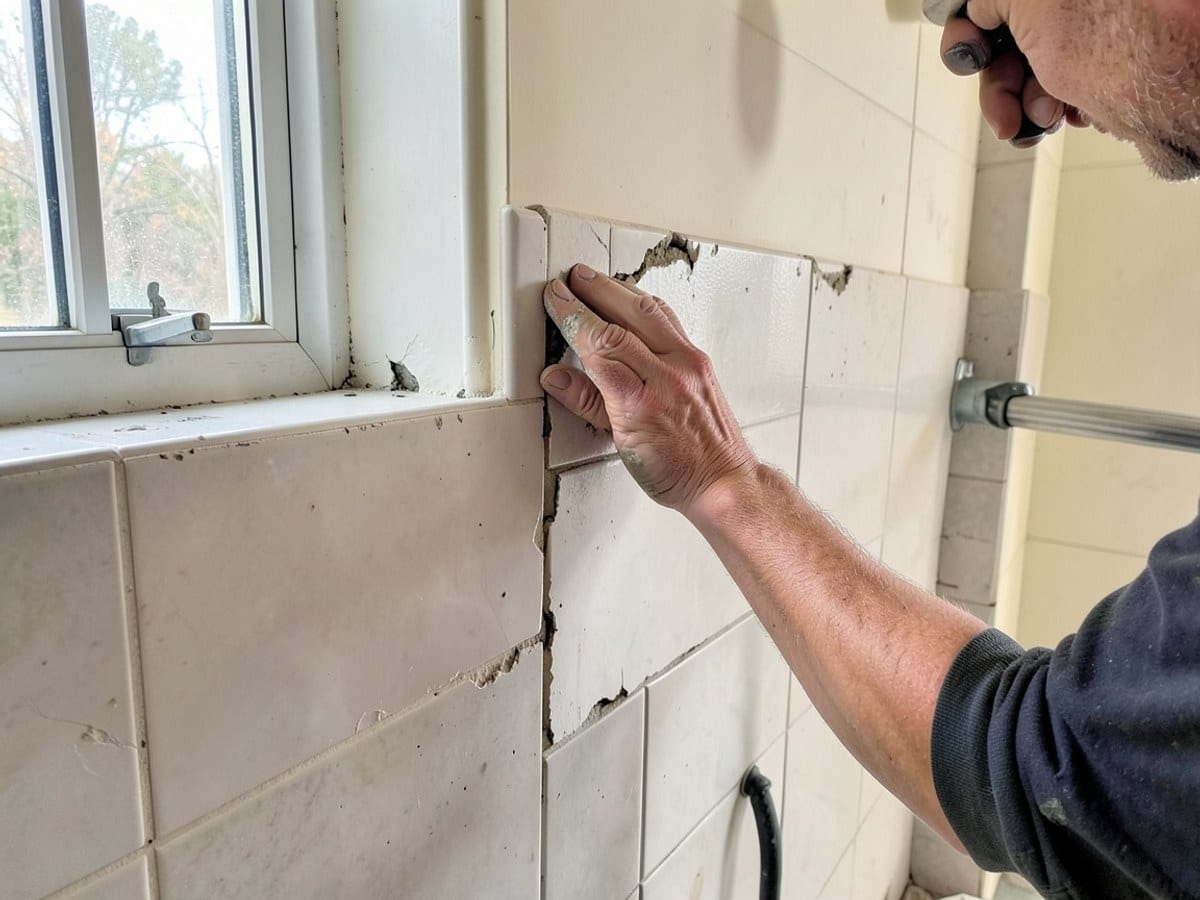 Before the work: Bathroom Remodeling