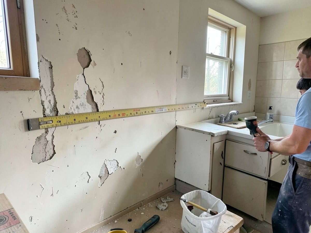 Before the work: Kitchen Remodeling