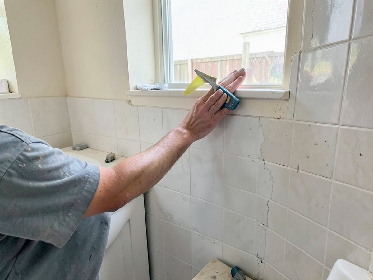After the work: Bathroom Remodeling