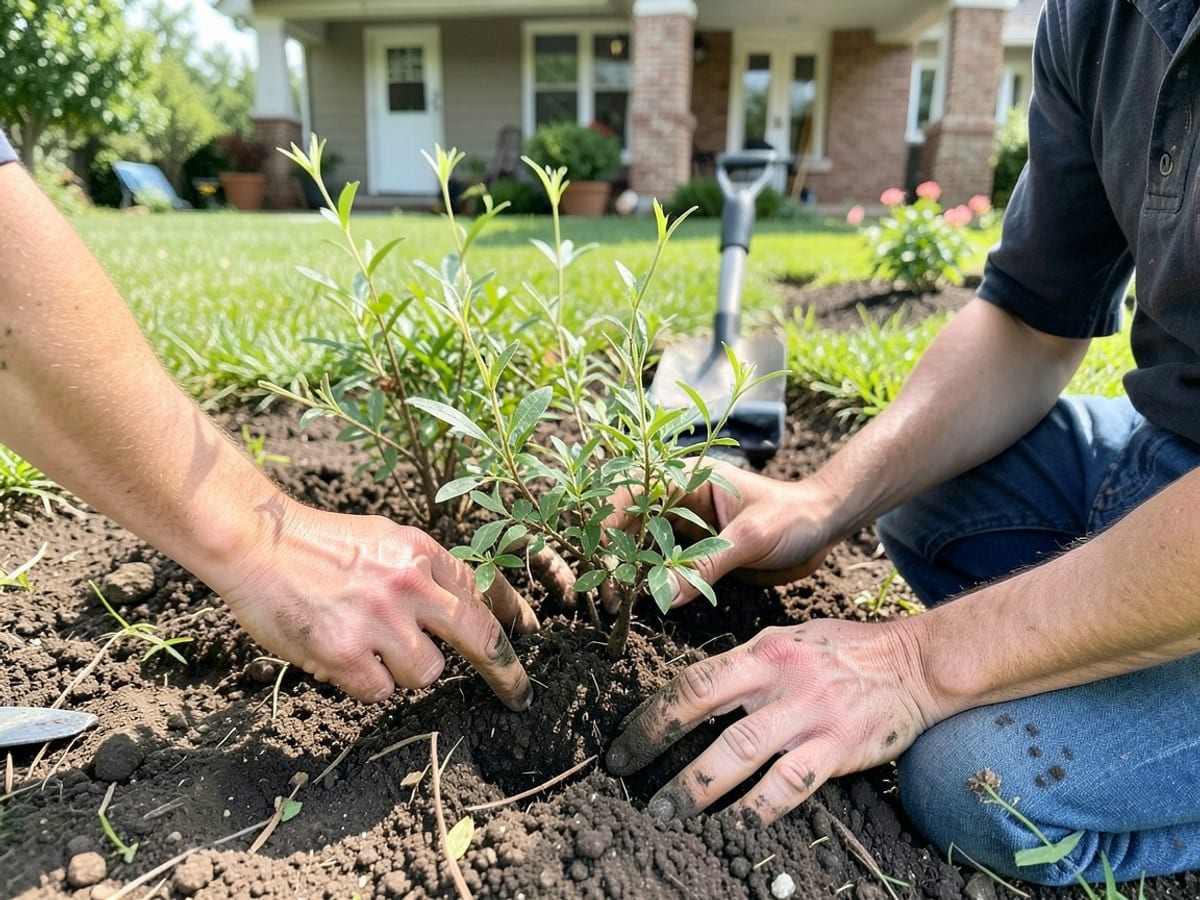 After the work: Lawn Installation