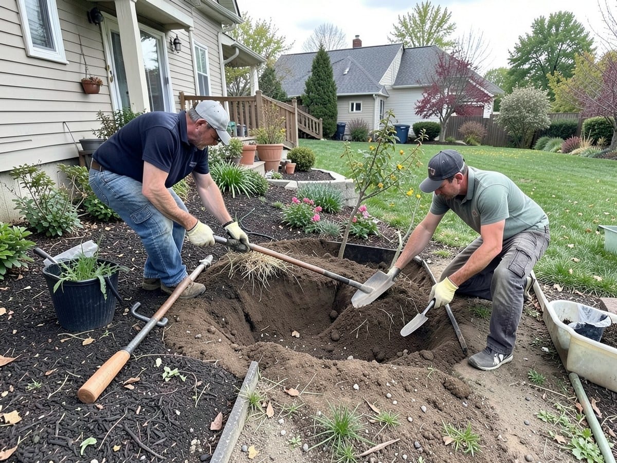 After the work: Landscape Design