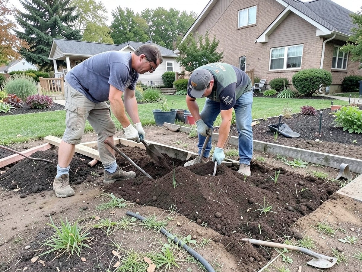 After the work: Landscape Design