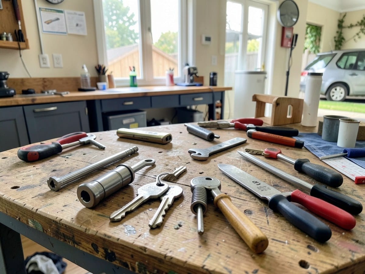 After the work: Lock Rekeying