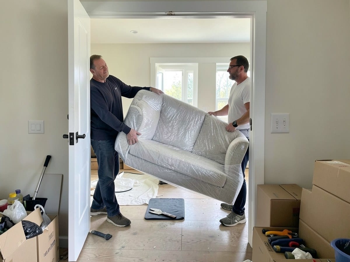 After the work: Local Moving
