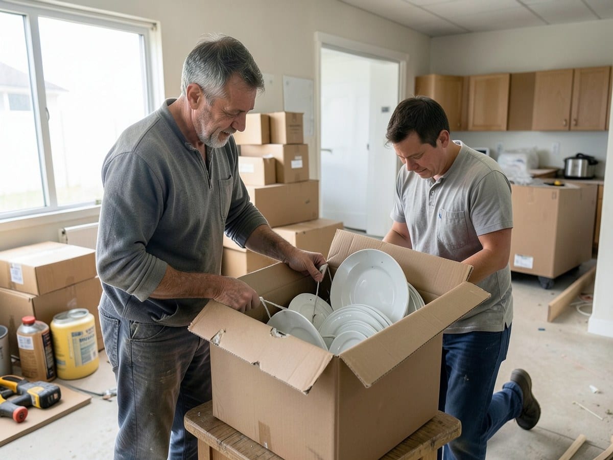 Before the work: Long Distance Moving