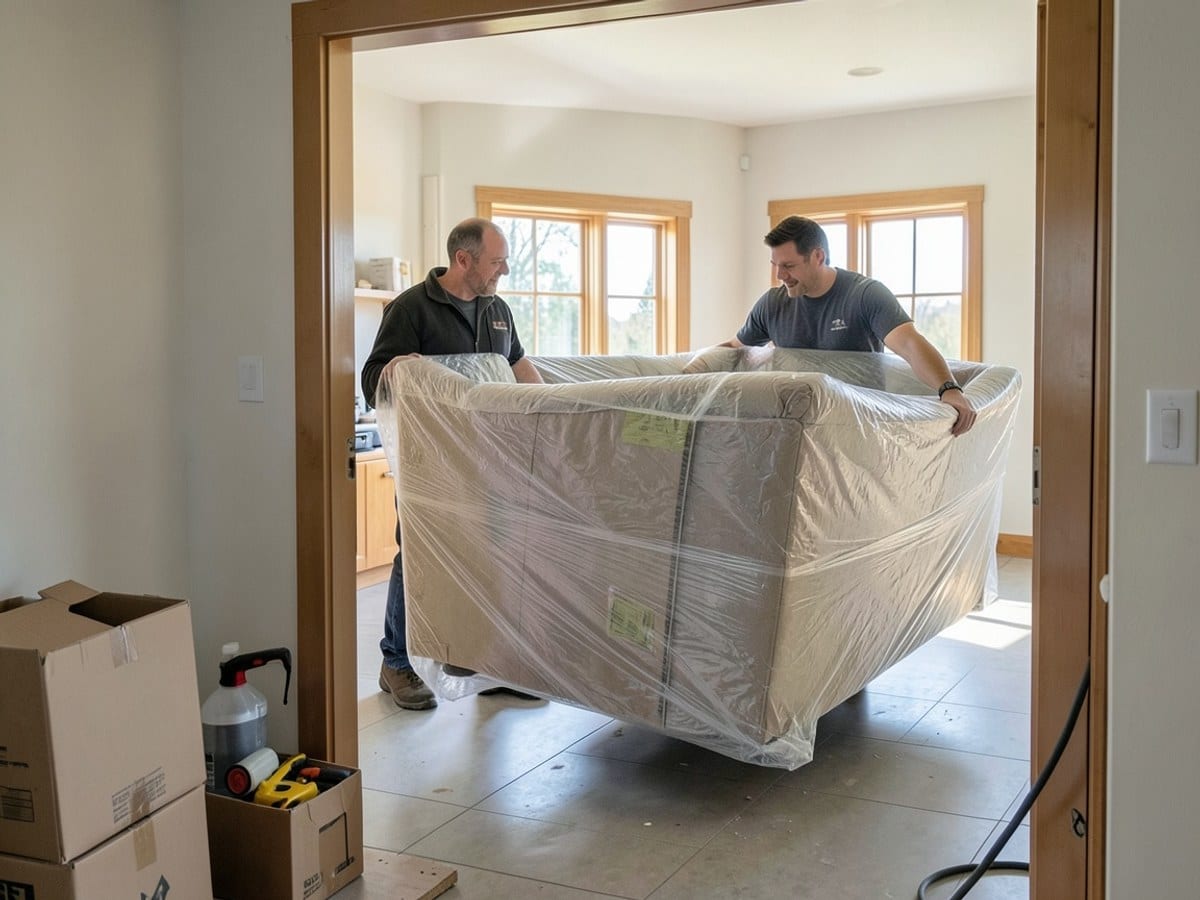 After the work: Local Moving