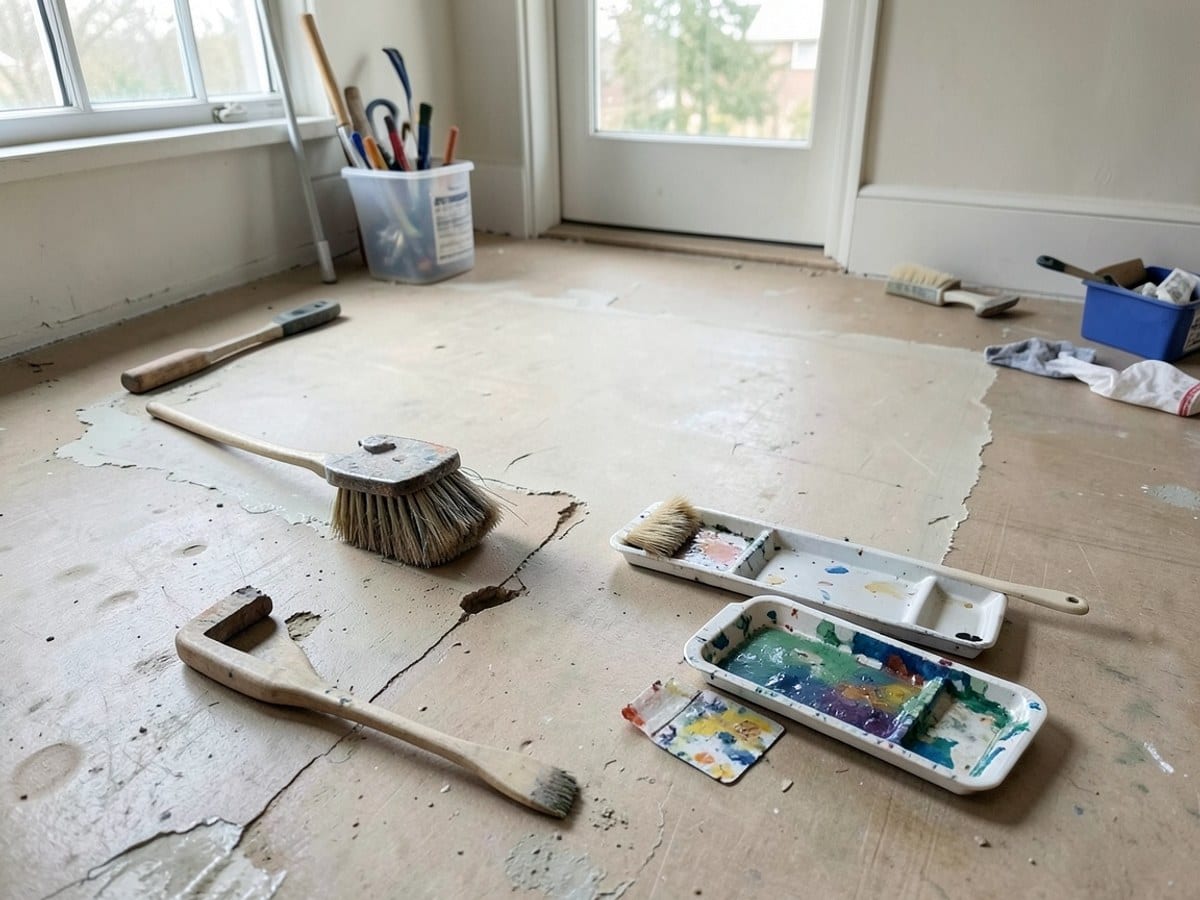 Antes del trabajo: Pintura de exteriores