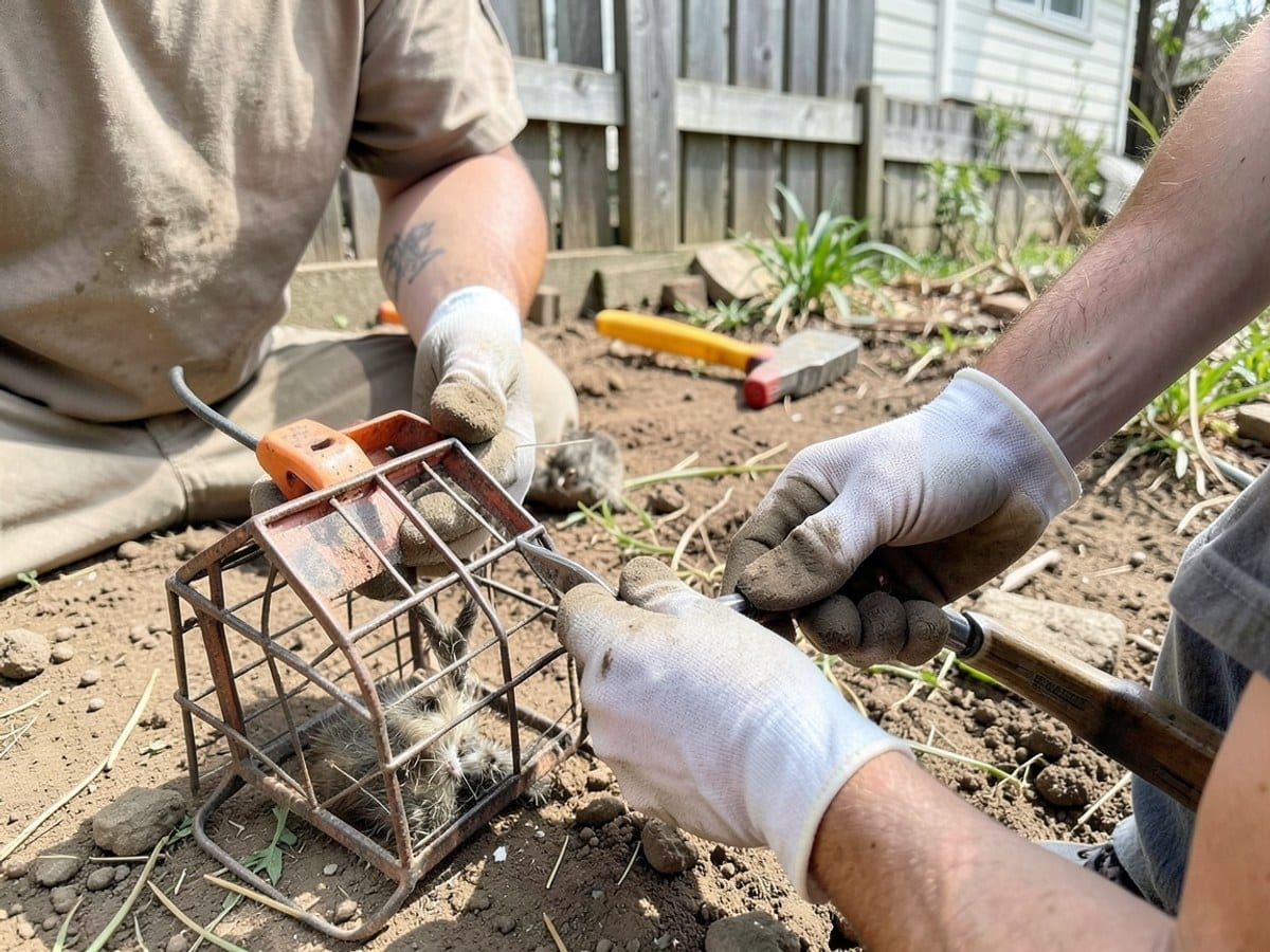 After the work: Rodent Control