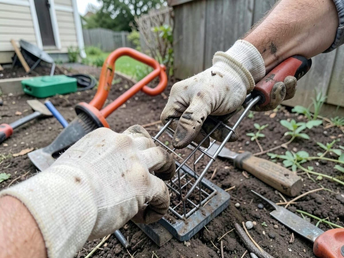 Before the work: Rodent Control
