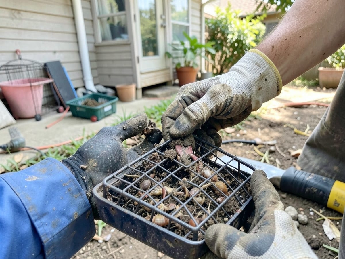 Before the work: Rodent Control