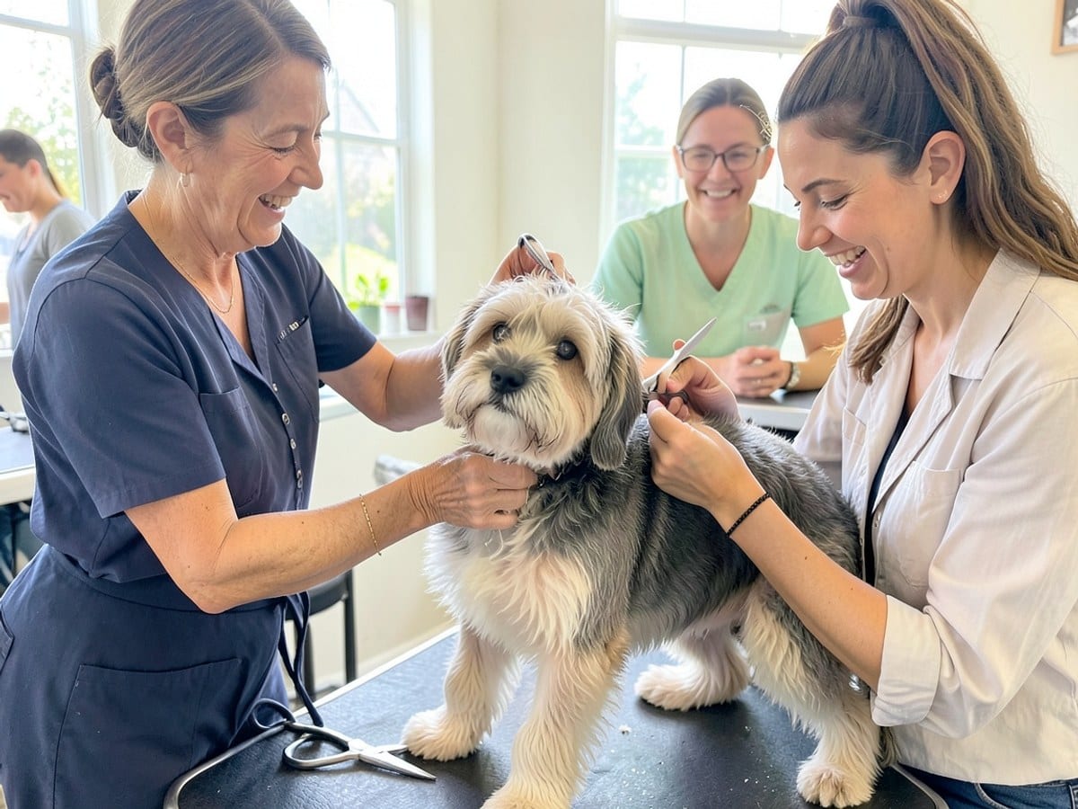 The Sample Pet Grooming Co team