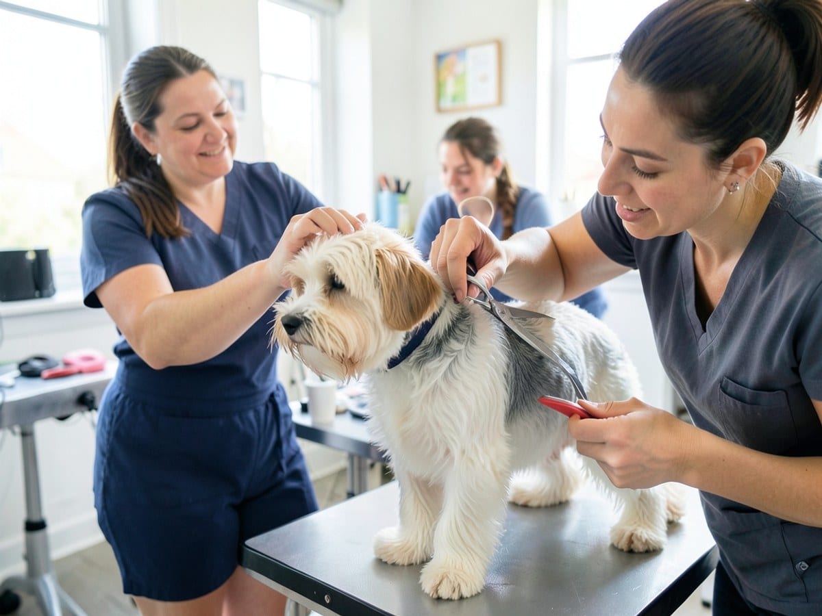 The Sample Pet Grooming Co team