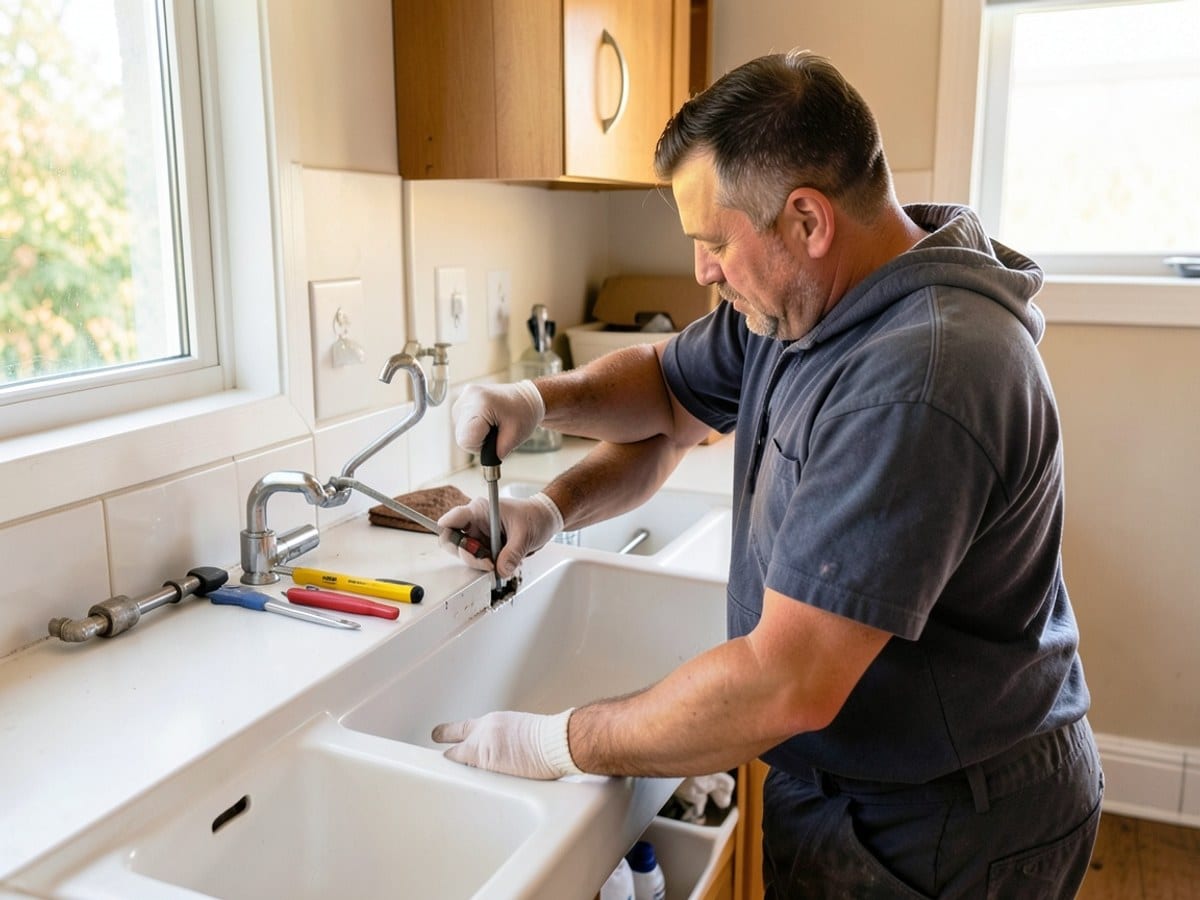 After the work: Leak Repair