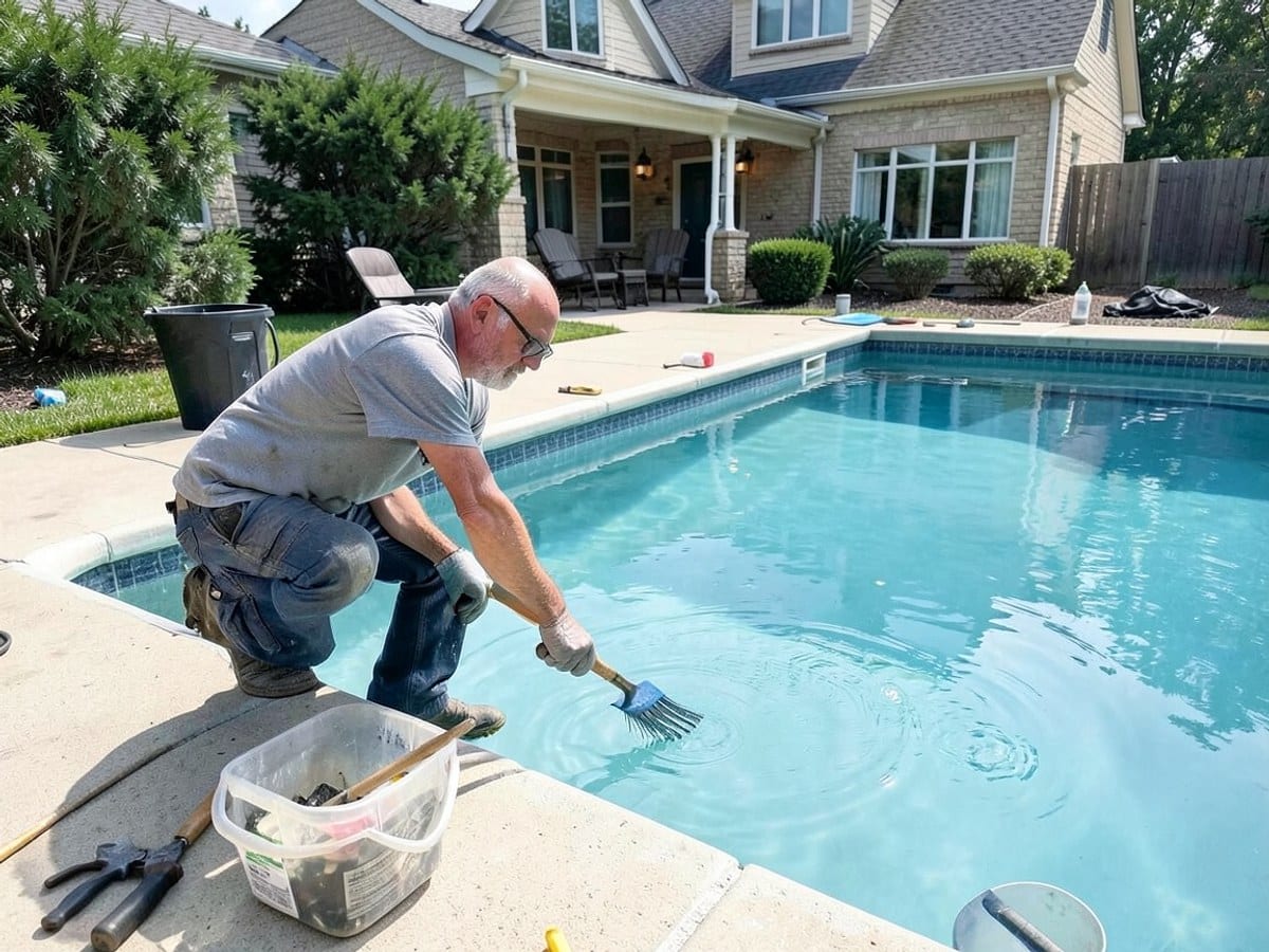 After the work: Water Balancing