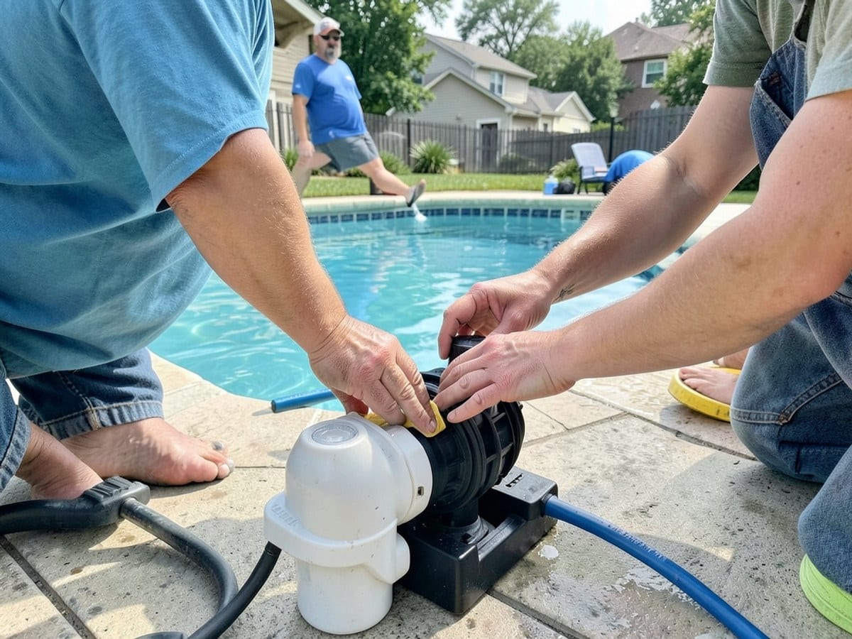 Pool Opening