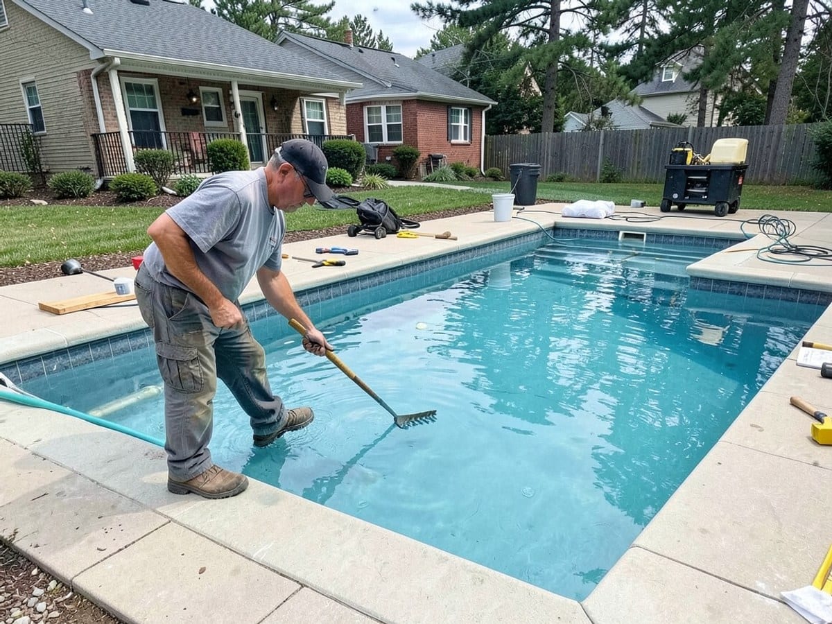 After the work: Water Balancing